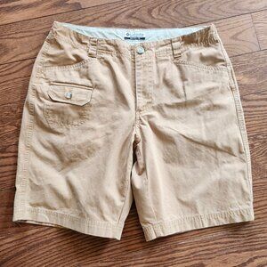 Columbia Women’s Bermuda Shorts Brown Size 10 – 100% Cotton Outdoor Hiking golf